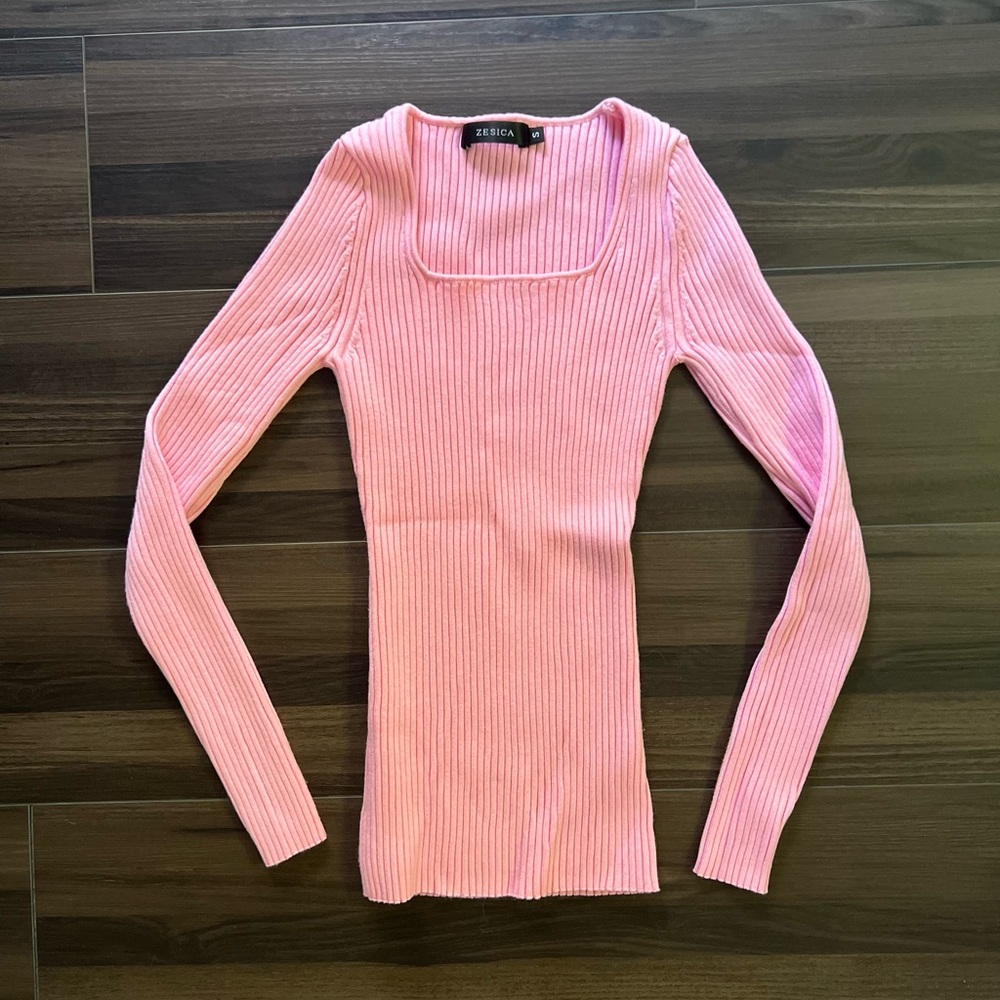 Pink Sweater